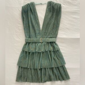 Olivaceous Mini Dress